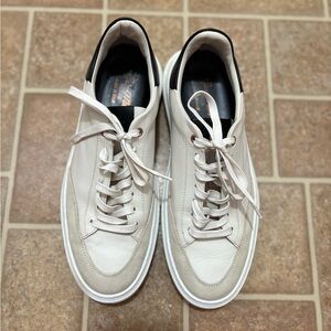 Good Man Brand Legend London Leather Sneakers White/Black Men’s Size 10.5